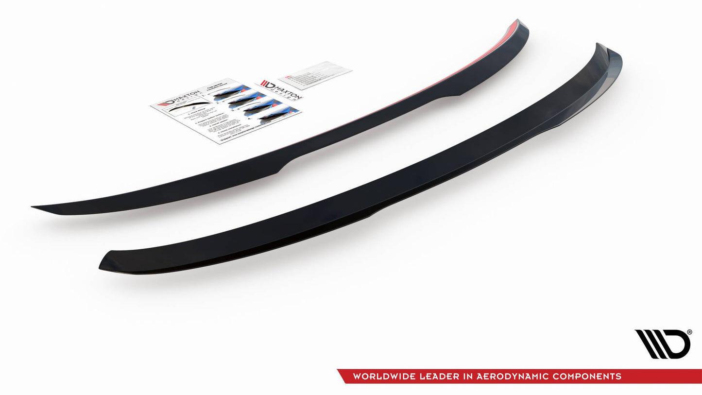 Spoiler CAP für Ford S-Max Mk2 Facelift schwarz matt