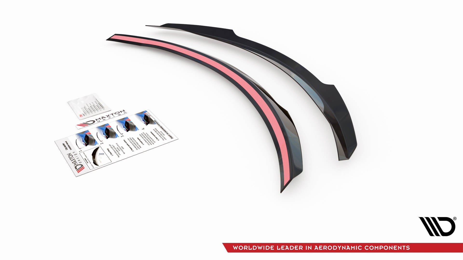 Spoiler CAP für Infiniti Q60 S Mk2 schwarz Hochglanz