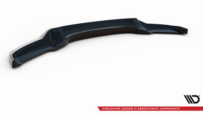Front Ansatz V.2 für BMW X6 M-Paket F16 schwarz matt
