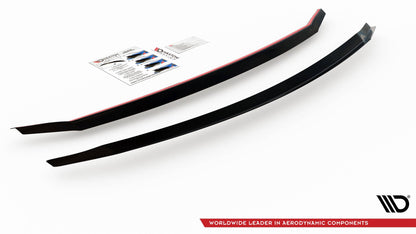 Spoiler CAP für Lexus LS Mk4 Facelift Carbon Look