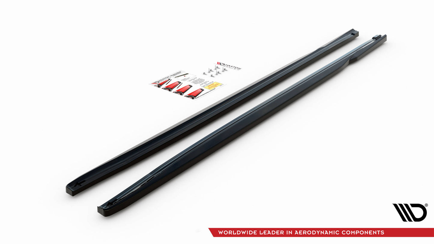 Seitenschweller Ansatz für Honda Civic Mk9 Carbon Look