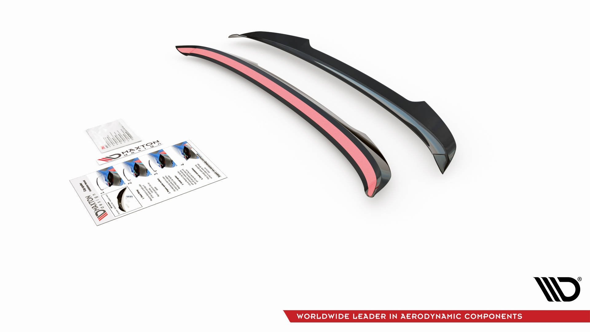 Spoiler CAP V.1 für Volkswagen Golf 8 GTI / R schwarz matt