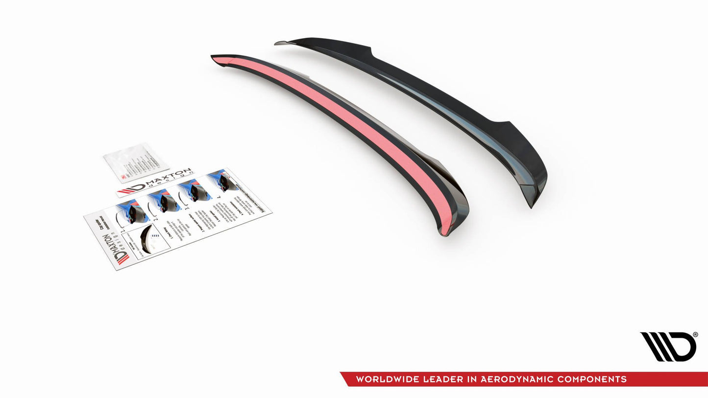 Spoiler CAP V.1 für Volkswagen Golf 8 GTI / R schwarz Hochglanz
