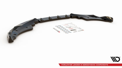 Front Ansatz V.2 für BMW 4er M-Paket G22 Carbon Look