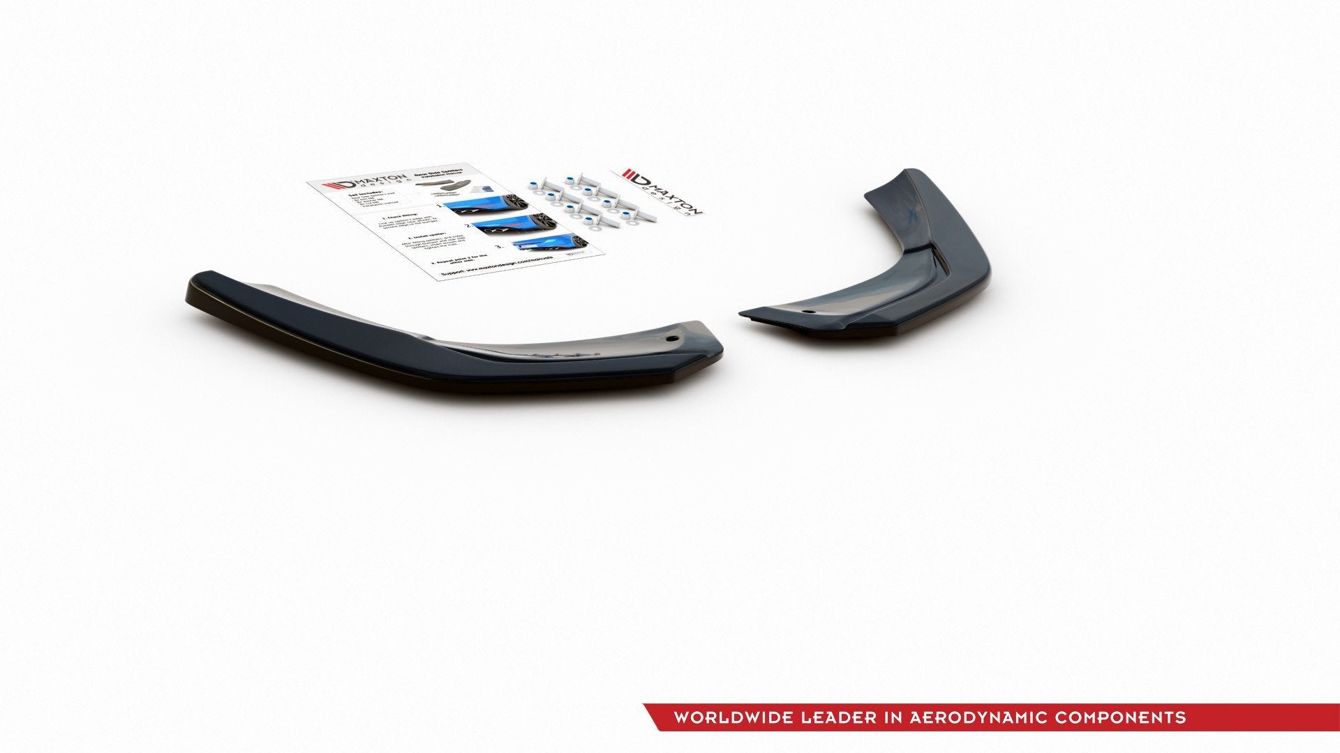 Heck Ansatz Flaps Diffusor für Mercedes A35 AMG Hatchback W177  Carbon Look