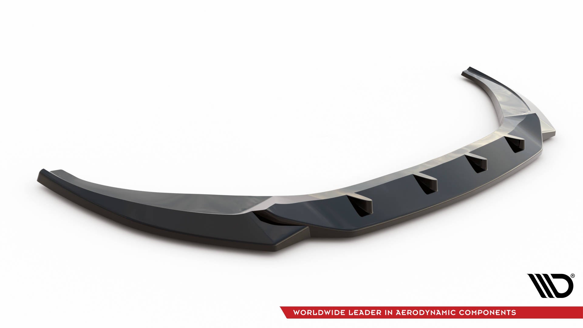 Front Ansatz V.1 für Audi A6 C8 schwarz matt