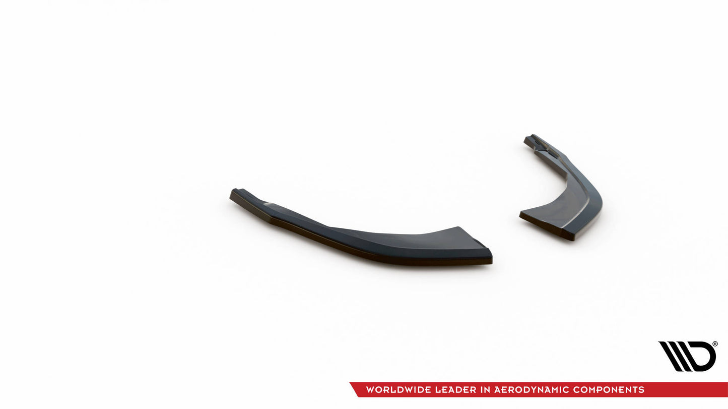 Heck Ansatz Flaps Diffusor für Volkswagen Atlas Cross schwarz matt