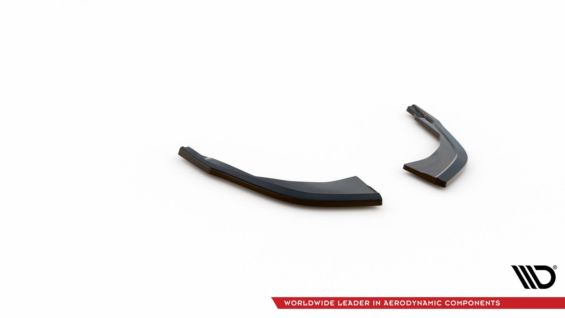 Heck Ansatz Flaps Diffusor für Volkswagen Atlas Cross schwarz matt
