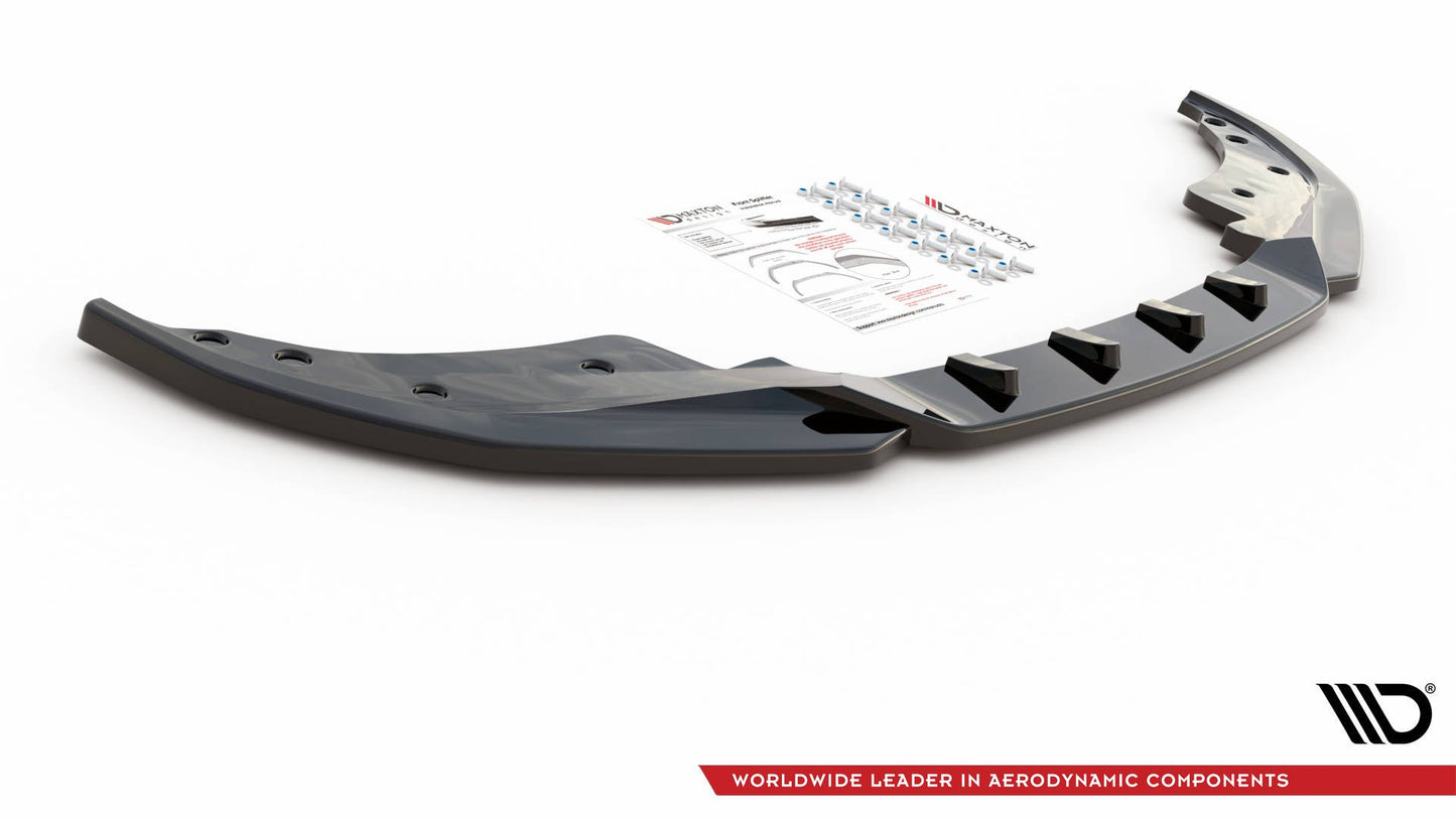 Front Ansatz V.4 für BMW 4er M-Paket G22 Carbon Look