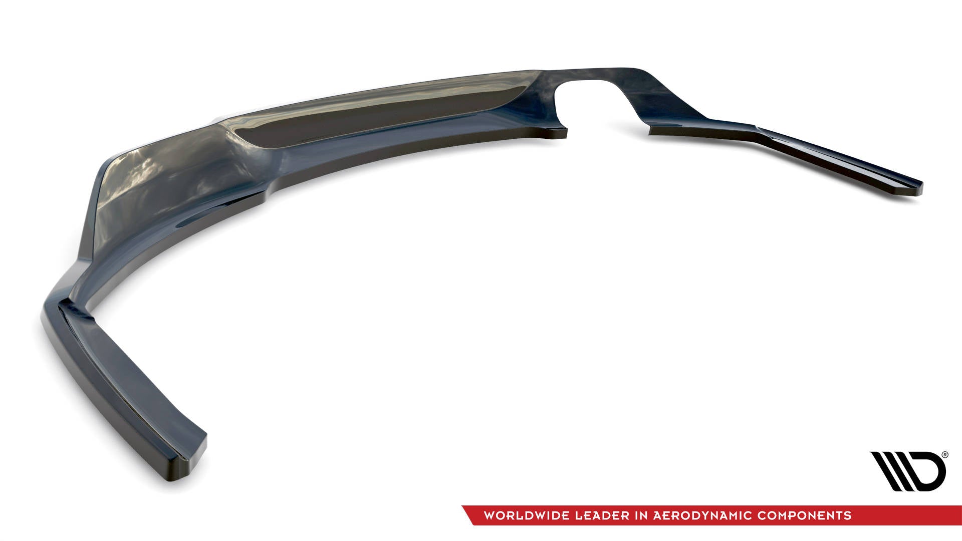 Mittlerer Diffusor Heck Ansatz DTM Look für BMW 2 M-Paket F22 schwarz matt