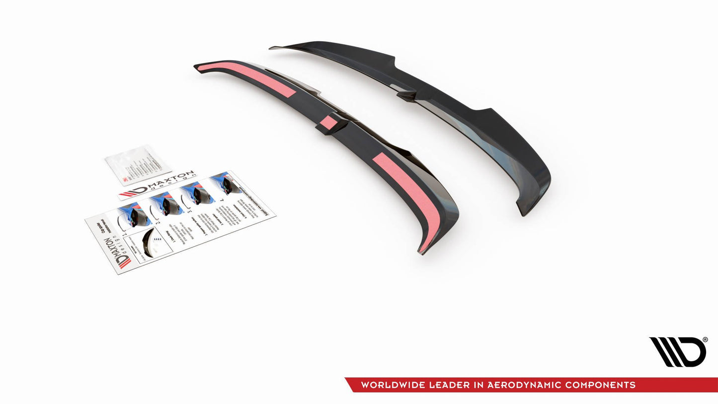Spoiler CAP V.2 für Audi RS3 / S3 / A3 S-Line Sportback 8Y Carbon Look