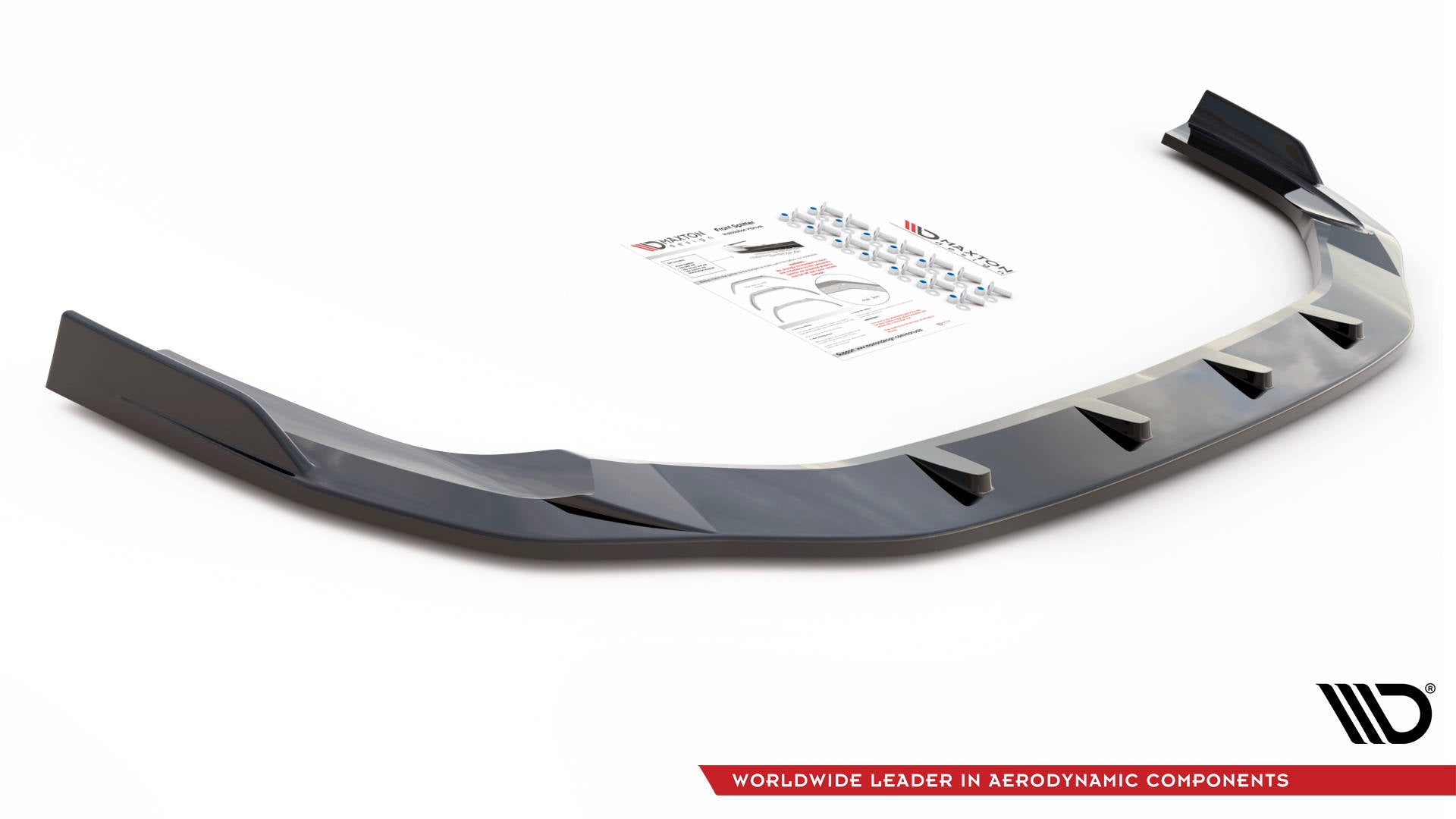 Front Ansatz V.2 für Audi RS3 8Y schwarz matt