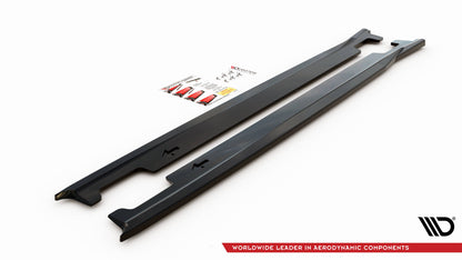Seitenschweller Ansatz für Kia XCeed Mk1 schwarz matt