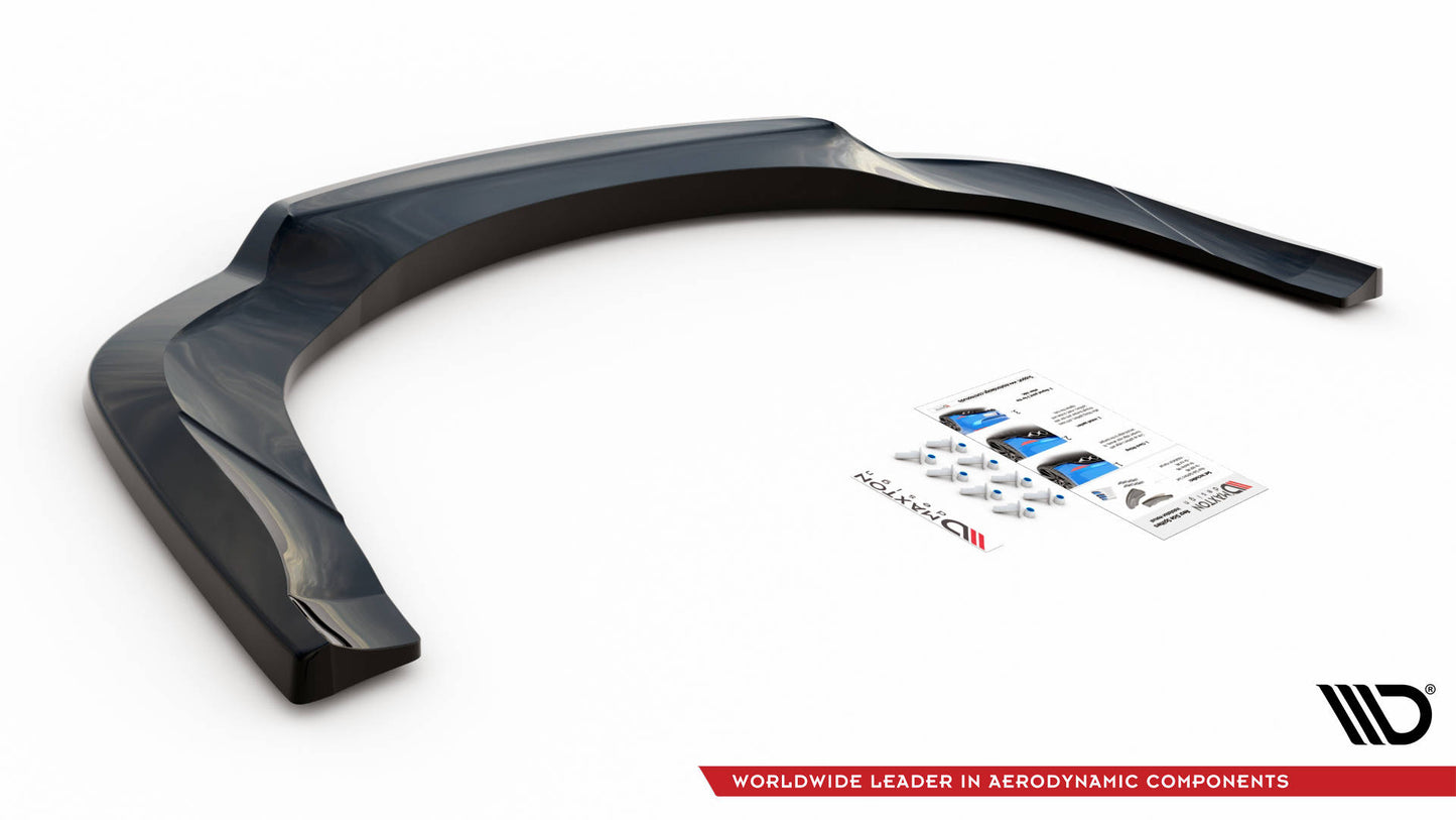 Mittlerer Diffusor Heck Ansatz DTM Look für Bentley Continental GT V8 S Mk2 Carbon Look
