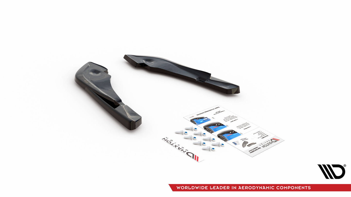 Heck Ansatz Flaps Diffusor V.3 für Toyota Supra Mk5 Carbon Look