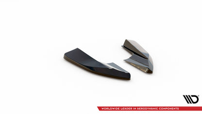 Heck Ansatz Flaps Diffusor V.1 für Audi e-Tron GT / RS GT Mk1 schwarz matt