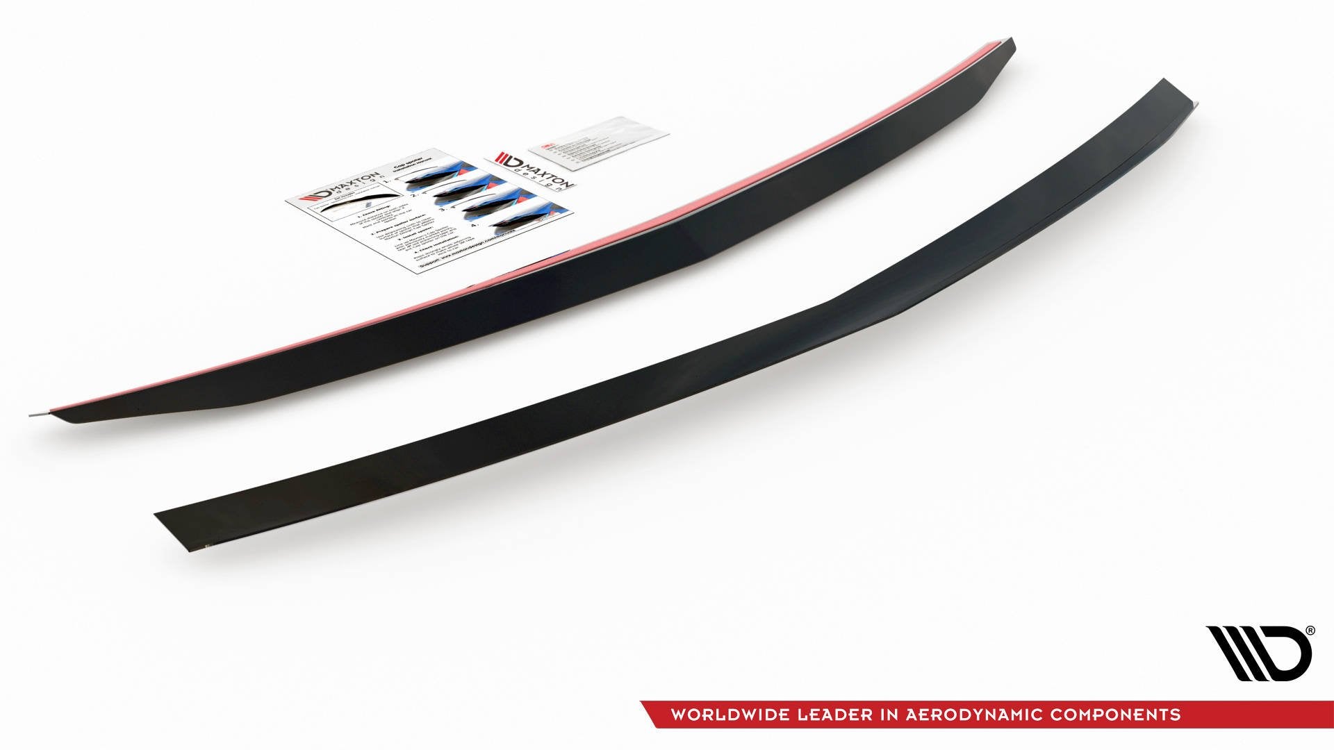 Spoiler CAP für Mercedes-Benz E63 AMG / AMG-Line Limousine W212 Facelift schwarz matt