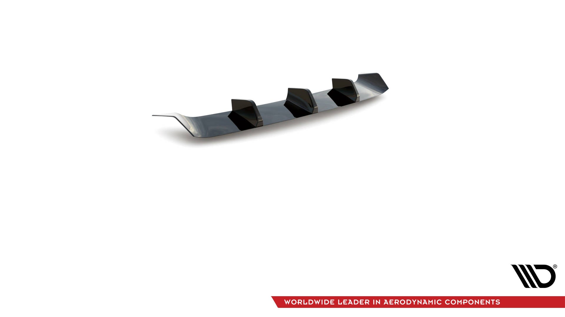 Diffusor Heck Ansatz für Lexus GS F Mk4 Facelift schwarz matt