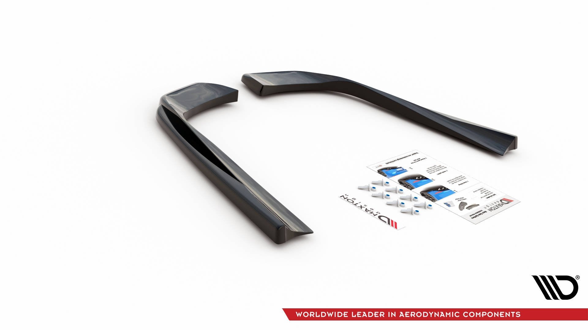 Heck Ansatz Flaps Diffusor für Mercedes-AMG E53 Coupe C238 Carbon Look