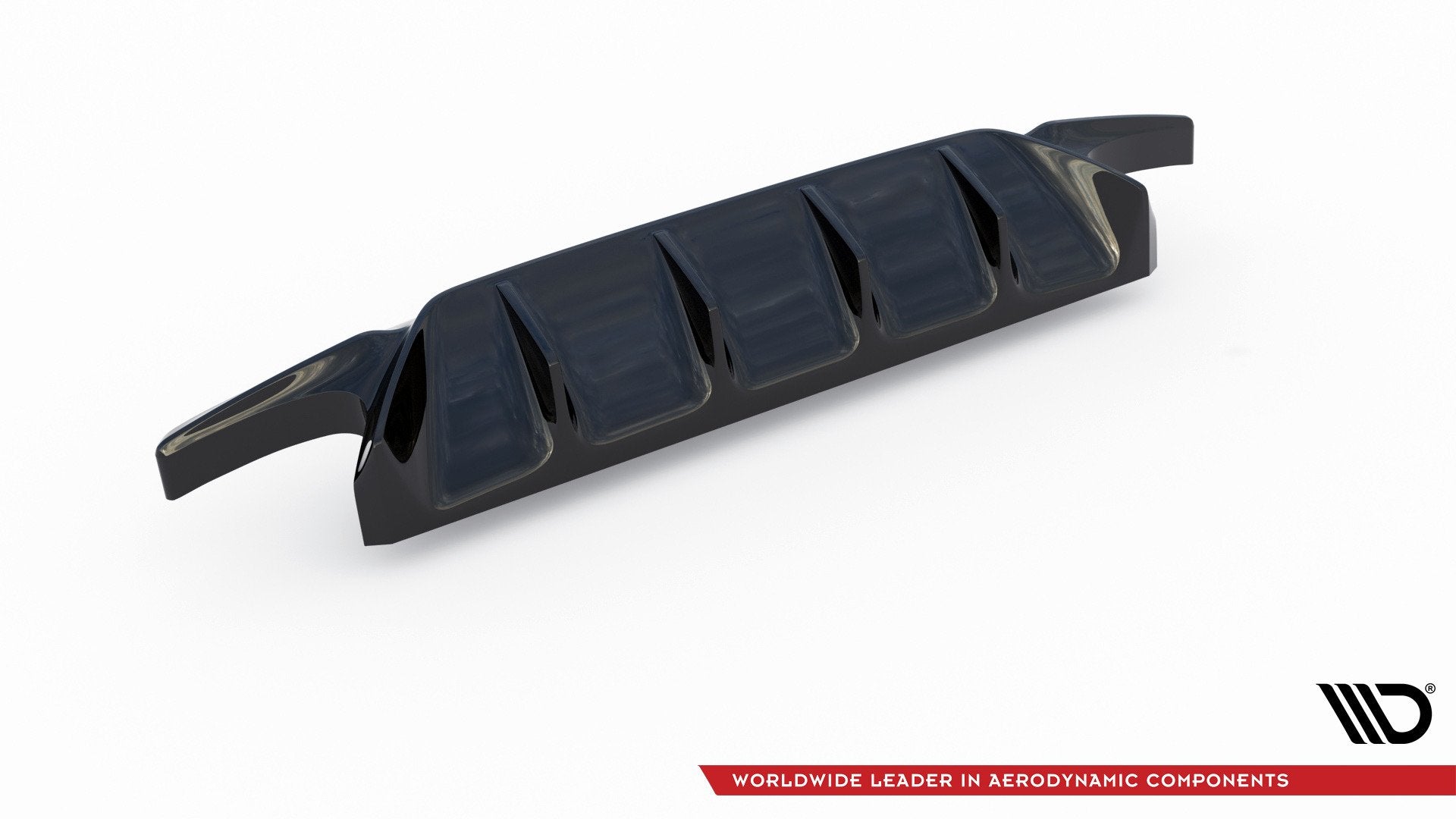 Diffusor Heck Ansatz V.2 für Ford Focus ST Mk4  schwarz matt