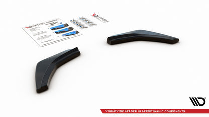 Heck Ansatz Flaps Diffusor V.2 für VW Golf 7 GTI  schwarz Hochglanz