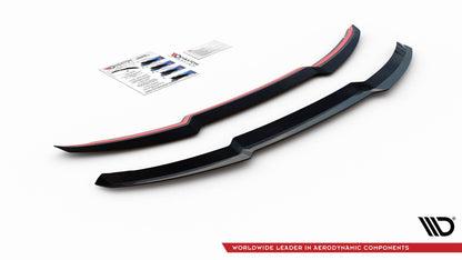Spoiler CAP für Audi SQ7 / Q7 S-Line Mk. 2 Carbon Look