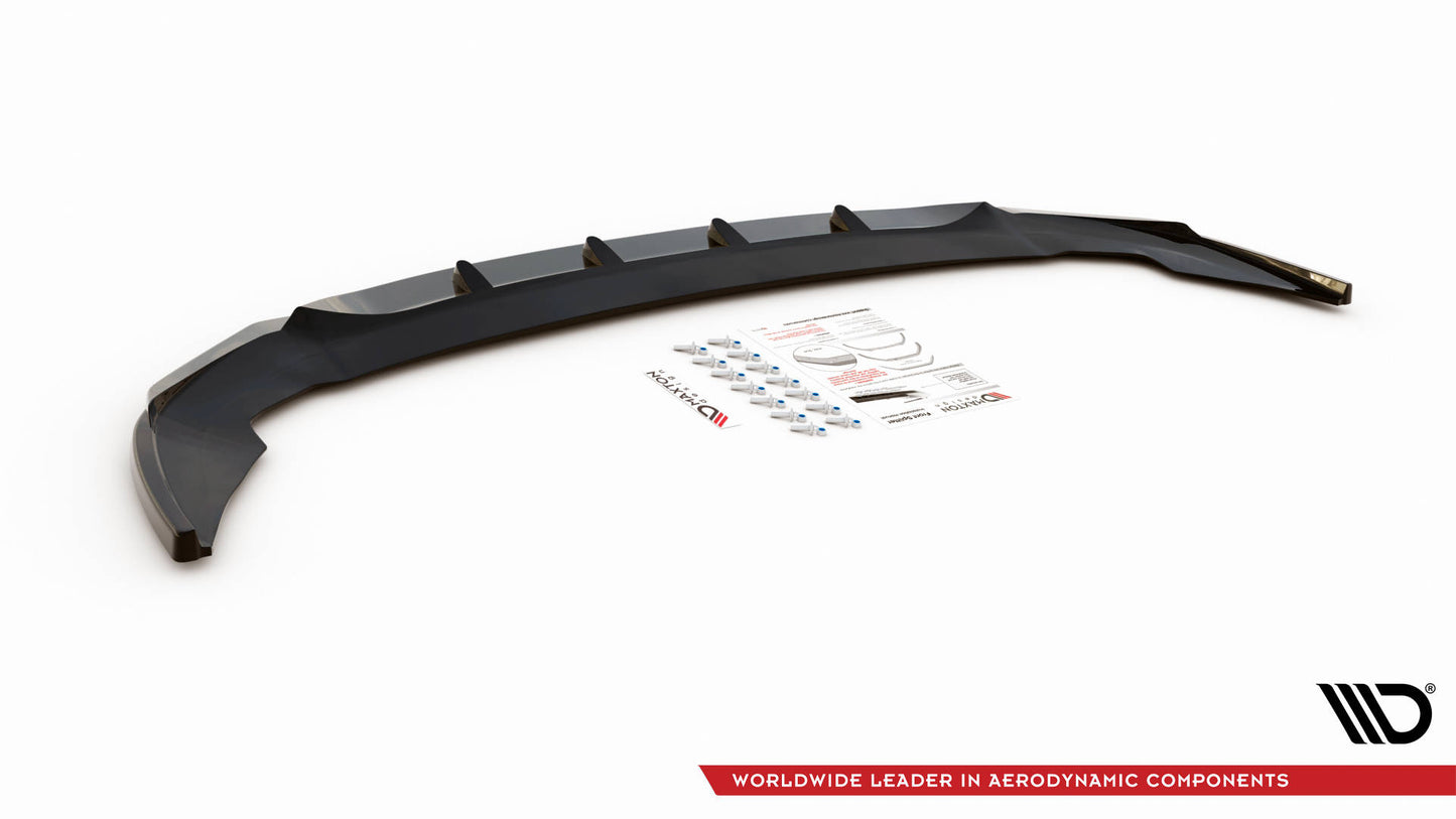 Front Ansatz V.1 für BMW 2 Gran Coupe M-Paket / M235i F44 schwarz matt