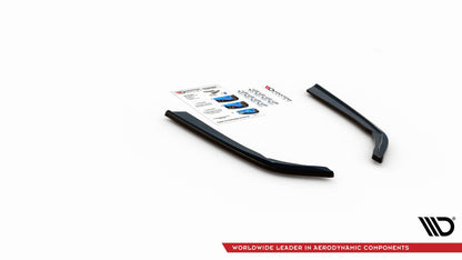 Heck Ansatz Flaps Diffusor V.2 für BMW 3er G20 / G21 M-Paket schwarz matt