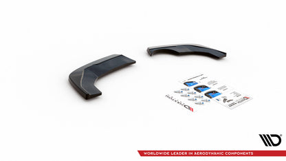 Heck Ansatz Flaps Diffusor für Seat Ibiza FR/ Standard Mk5 schwarz matt