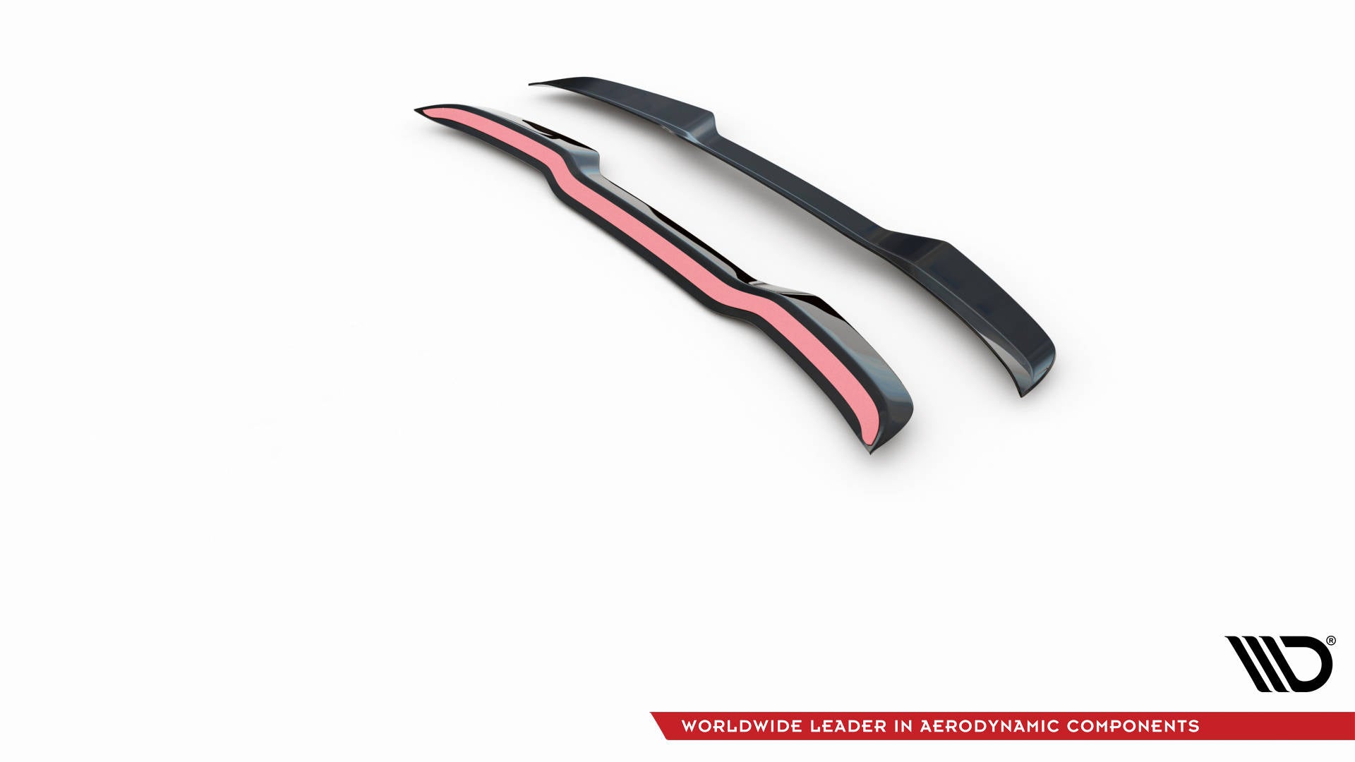 Spoiler CAP für Audi S3 Sportback 8V Facelift schwarz matt