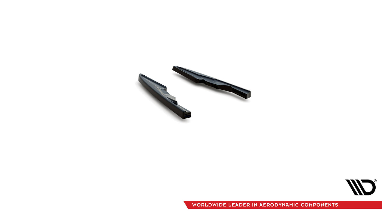 Heck Ansatz Flaps Diffusor für Audi RSQ8 Mk1 Carbon Look