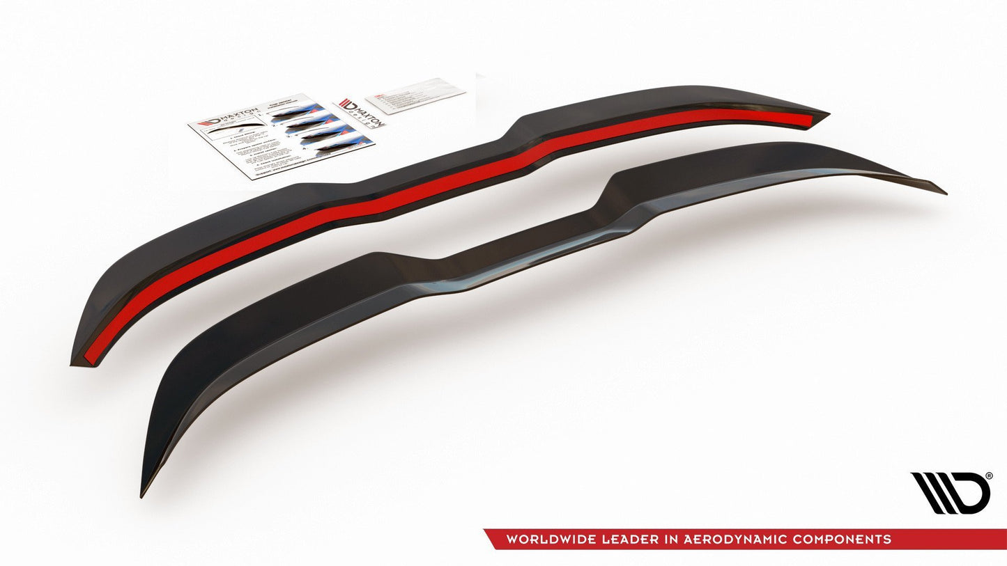 Spoiler CAP V.1 für Ford Focus ST Mk4 schwarz matt