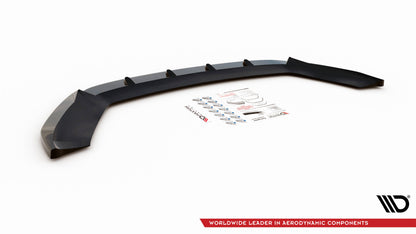 Front Ansatz V.1 für Seat Leon FR / Cupra Mk3 schwarz matt