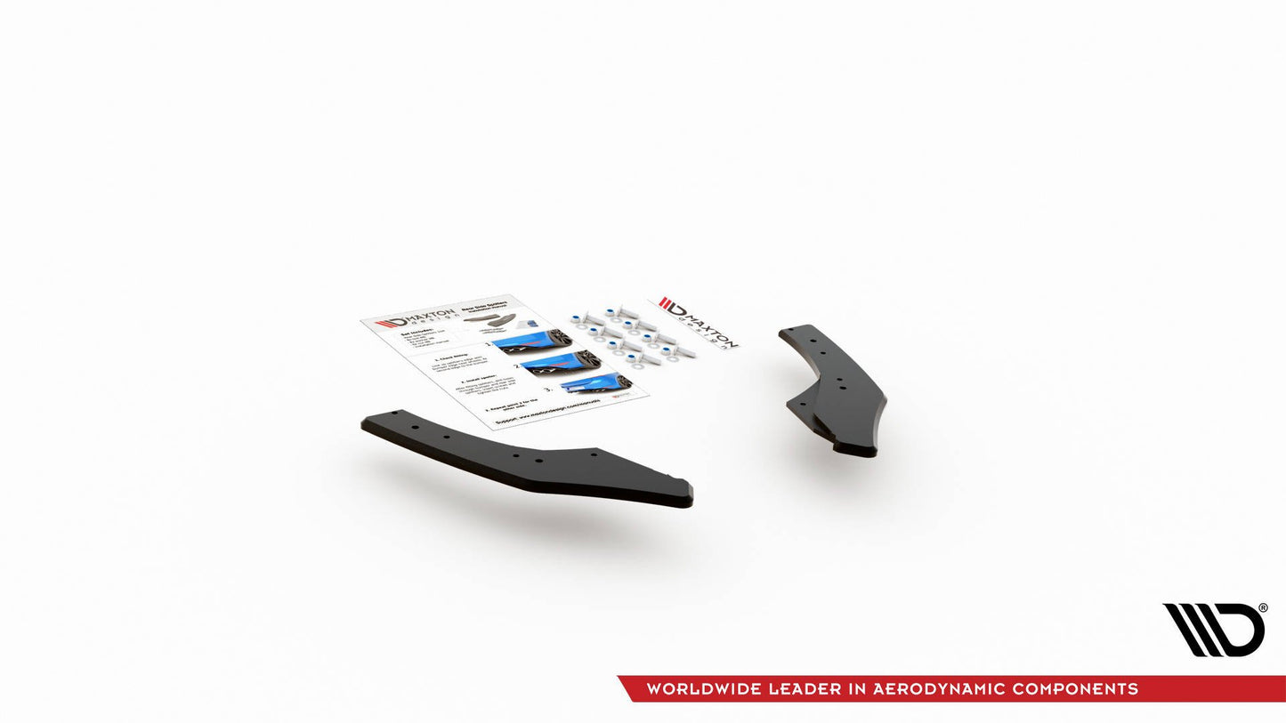 Robuste Racing Heck Ansatz Flaps Diffusor für Volkswagen Golf 8 GTI Clubsport