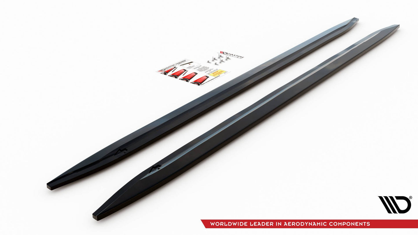 Seitenschweller Ansatz für V.2 für BMW M4 G82 Carbon Look