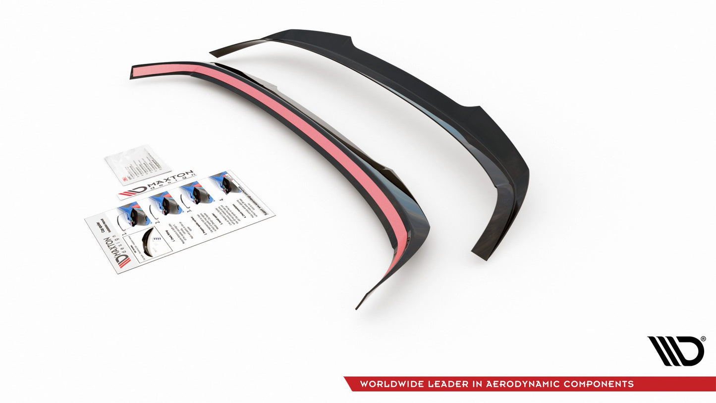Spoiler CAP V.2 für VW Golf 8 Carbon Look