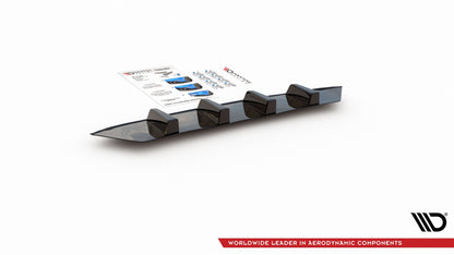 Diffusor Heck Ansatz für Mercedes-AMG GT 63 S 4-Door Coupe Aero schwarz Hochglanz