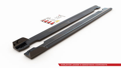 Seitenschweller Ansatz für V.5 Hyundai I30 N Mk3 / Mk3 FL Hatchback/ Fastback Carbon Look