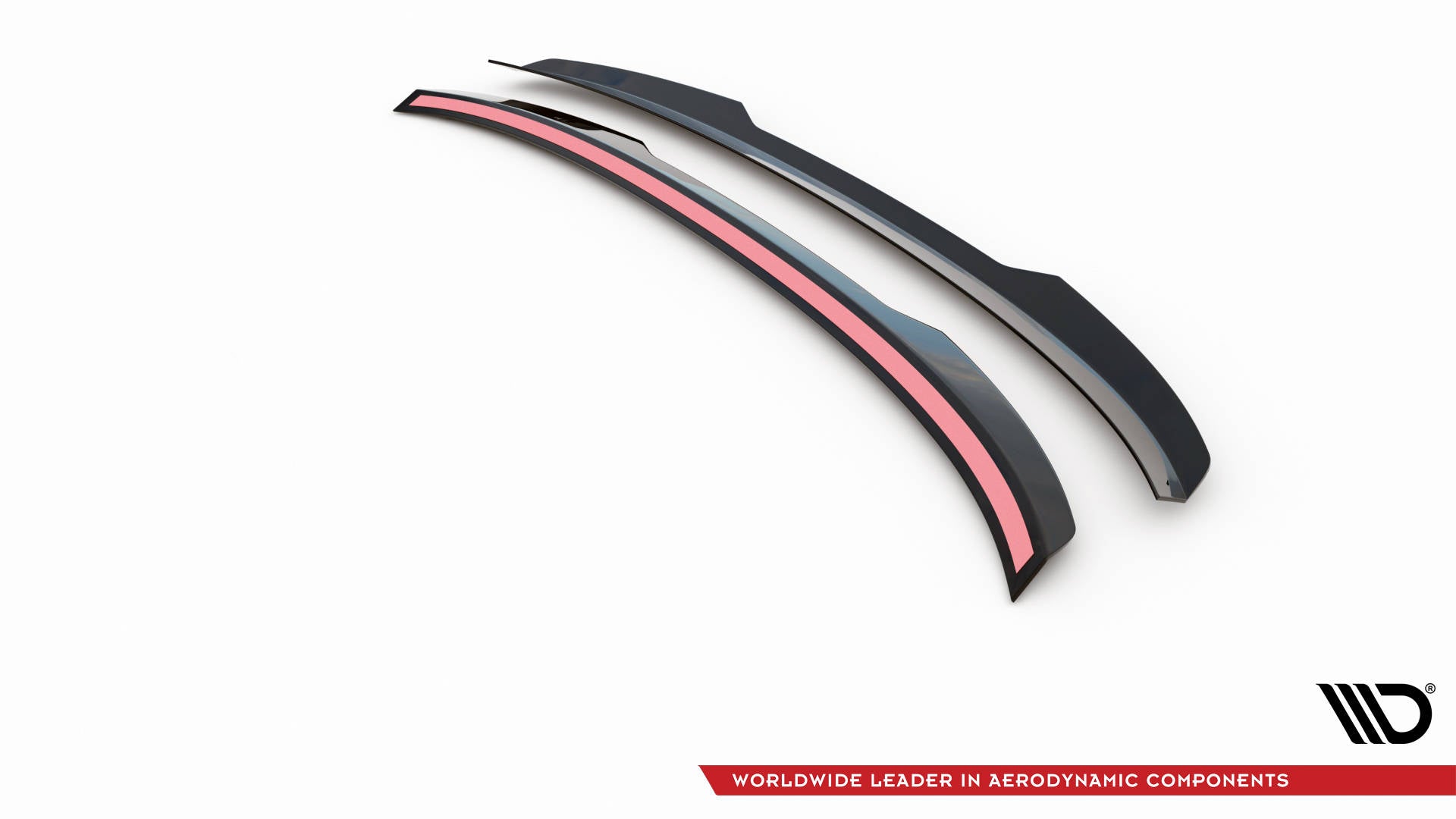 Spoiler CAP für Audi A6 Limousine C8 schwarz matt