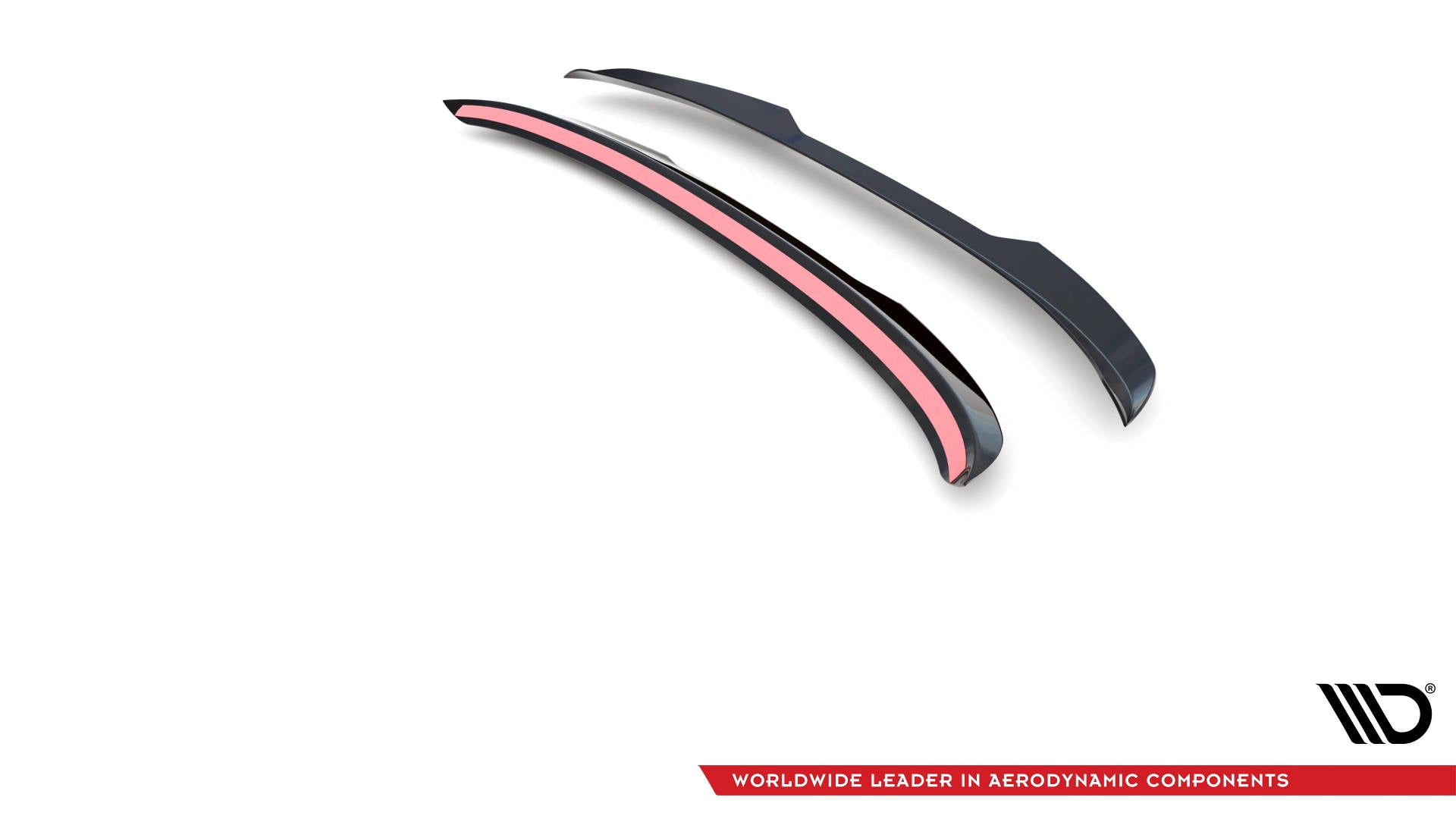 Höher Spoiler CAP für Ford Mustang Mach-E Mk1 schwarz Hochglanz