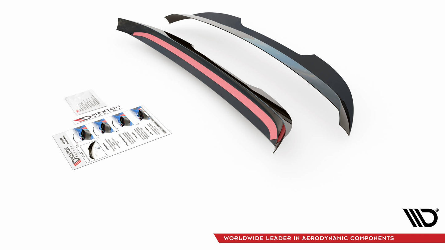 Spoiler CAP für Volkswagen Caddy Mk. 4 Carbon Look