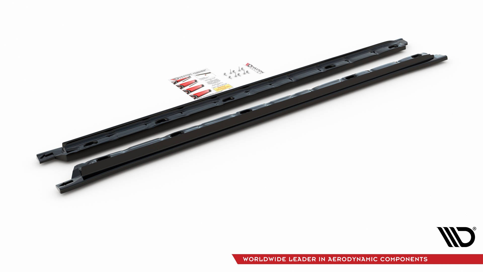 Seitenschweller Ansatz für Volkswagen Tiguan Mk2 Carbon Look