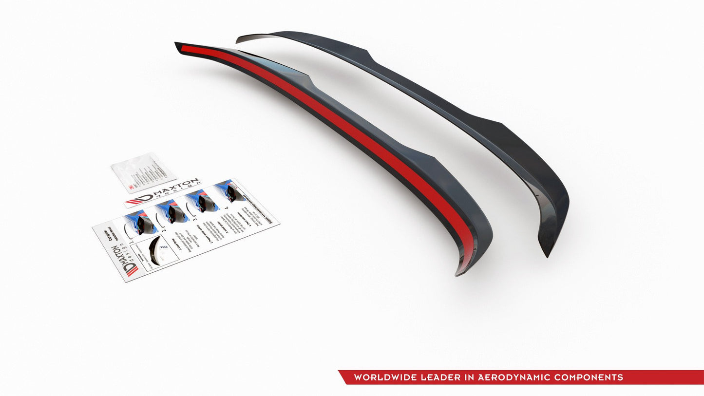 Spoiler CAP V.2 für Hyundai I30 N Mk3 / Mk3 FL Hatchback Carbon Look