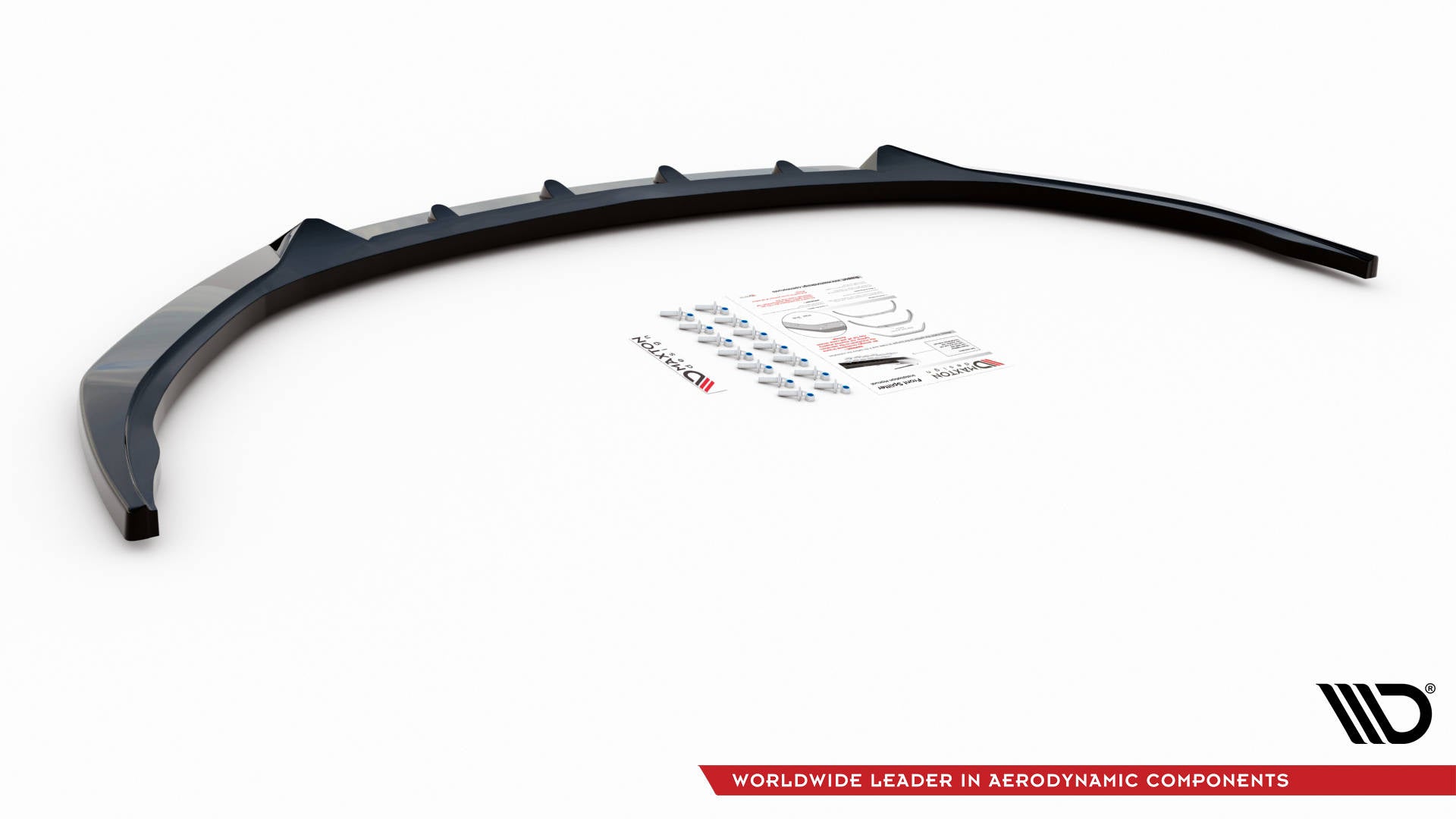 Front Ansatz V.2 für Opel Insignia Mk2 schwarz Hochglanz