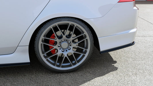 Heck Ansatz Flaps Diffusor für HONDA ACCORD VII TYPE-S Carbon Look
