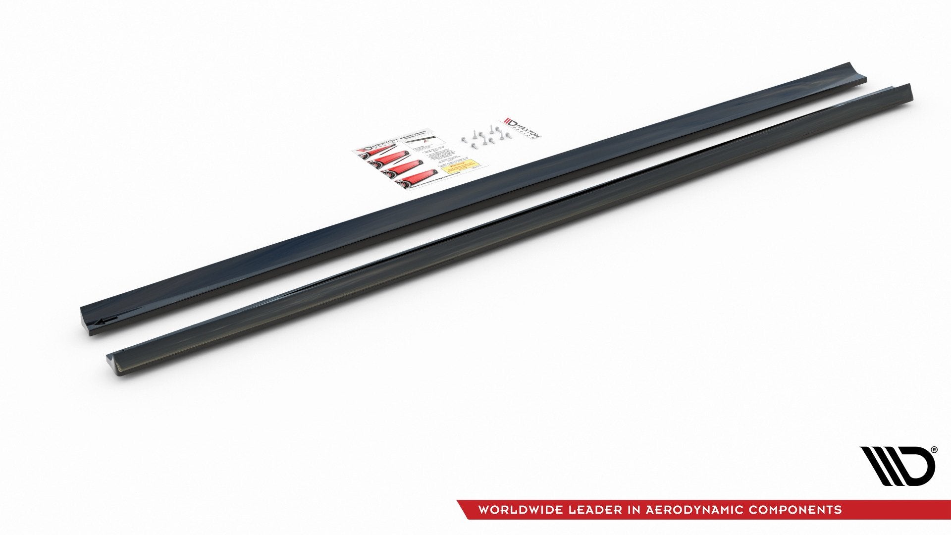 Seitenschweller Ansatz für V.5 Ford Focus ST / ST-Line Mk4 Carbon Look