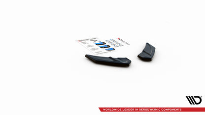 Heck Ansatz Flaps Diffusor V.3 für Volkswagen Golf R Mk7 Carbon Look
