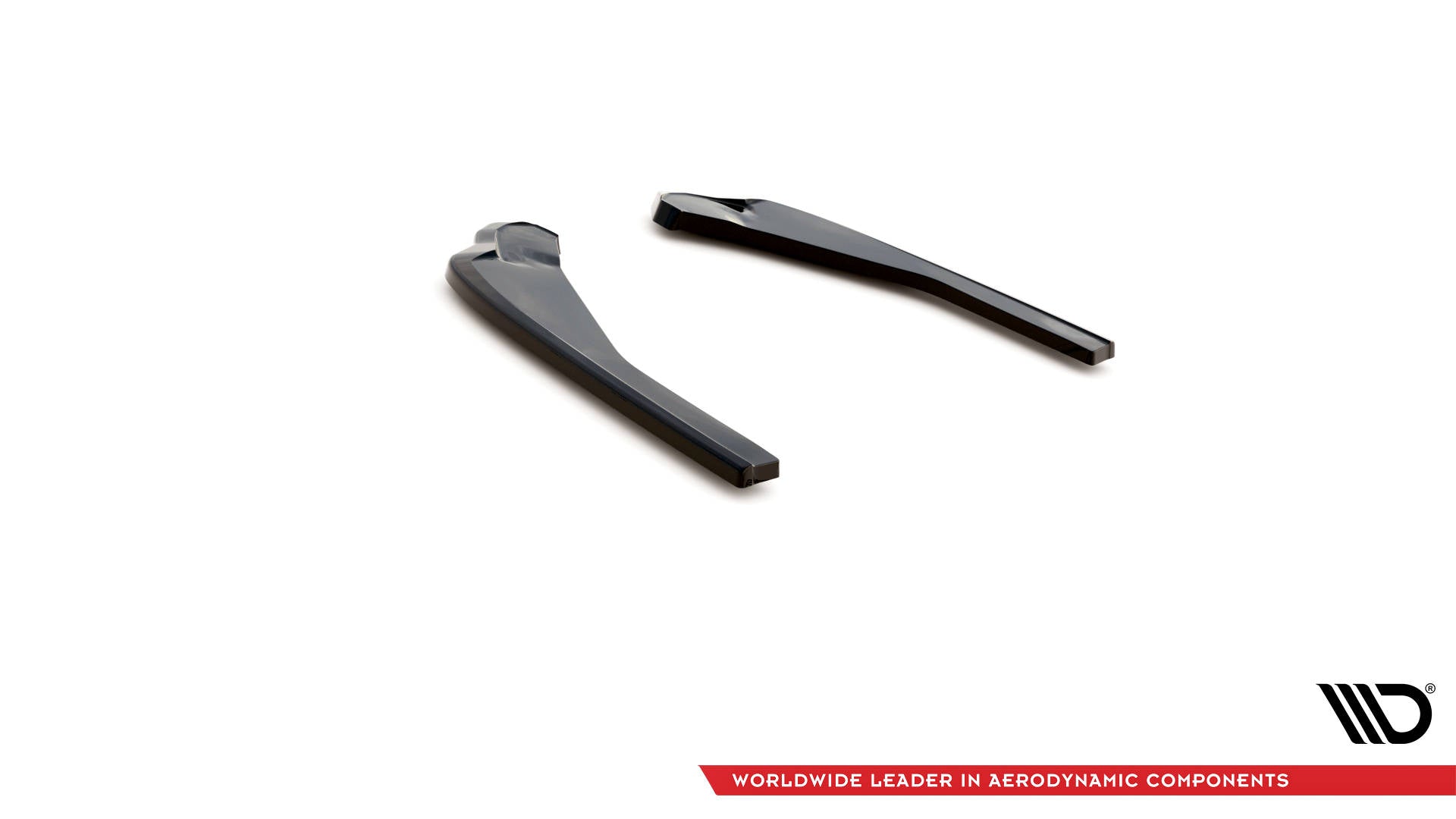 Heck Ansatz Flaps Diffusor für BMW X4 M-Paket G02 Facelift schwarz matt