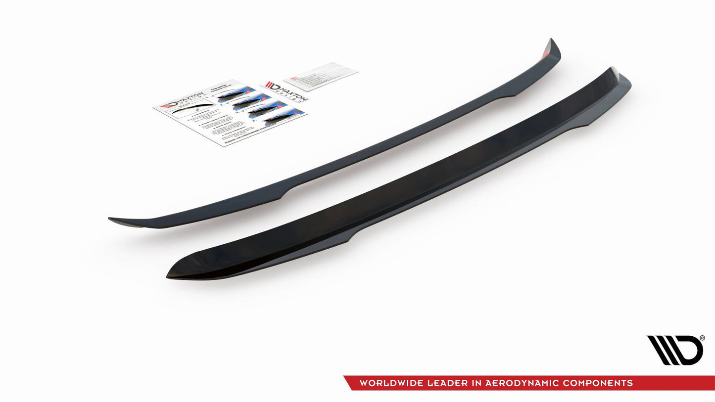 Spoiler CAP für Volkswagen Passat B8 Variant schwarz matt