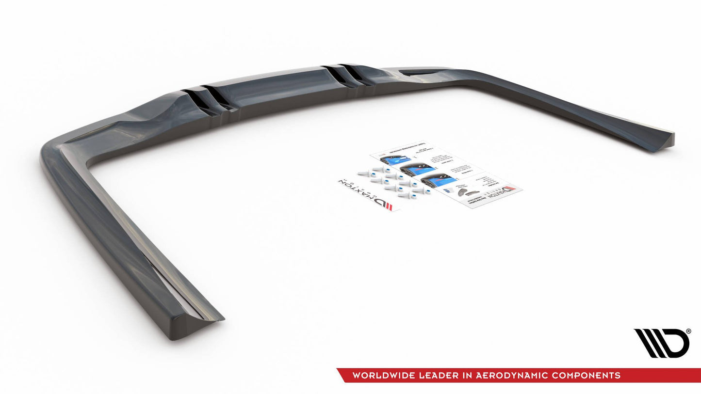Mittlerer Diffusor Heck Ansatz DTM Look für Mercedes-AMG 53 4 Door Coupe schwarz matt